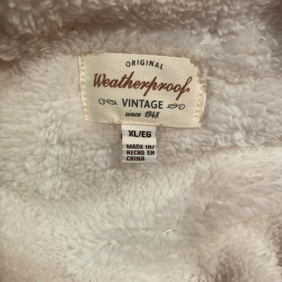 Weatherproof Brand Woman Fleece Hooded Vest  Size XL - Picture 4 of 5